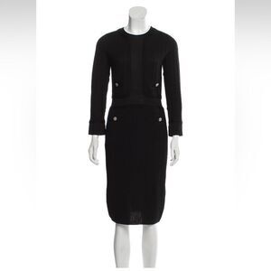 CHANEL Paris-Rome Wool Dress